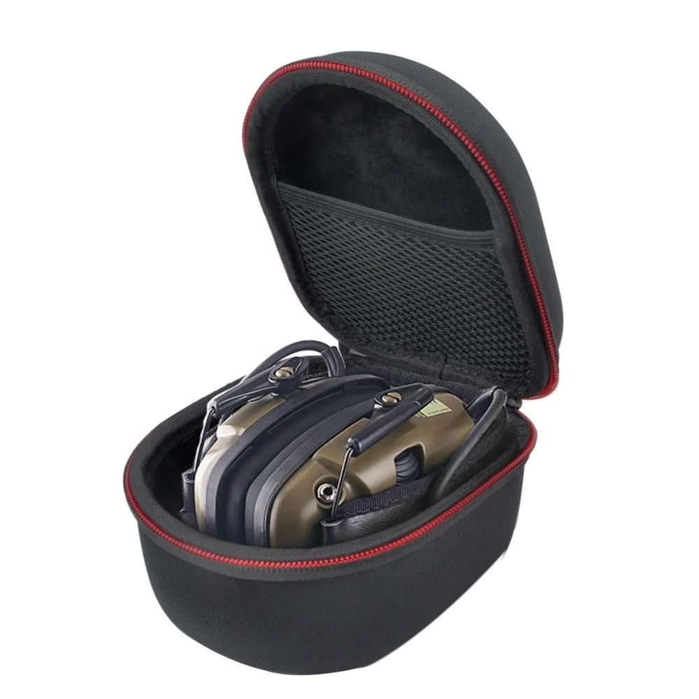Hard Eva Shell Pouch Protective Earmuff Case For Earphone Ear Muffs
