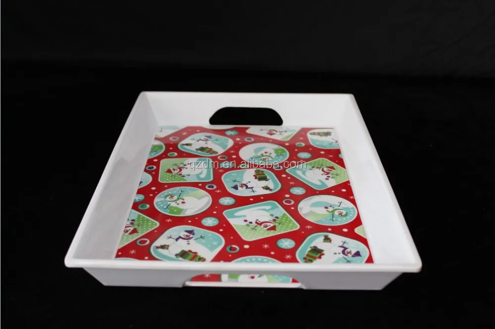 Christmas Melamine tray