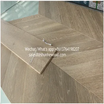 Factory Prices 14mm White Oak Engineered Wood Timber Herringbone