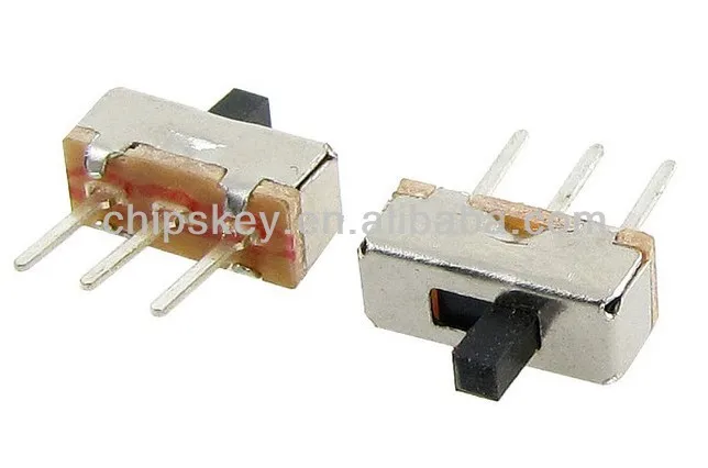 40X 3 Pin SS12D00G3 2 Position SPDT 1P2T PCB Panel Mini Vertical Slide Switch/_CH