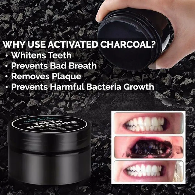 OEM coconut shell charcoal powder activated charcoal teeth whitening powder