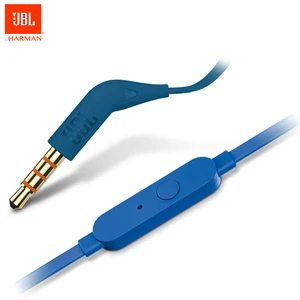 JBL T110 Wired Ear Earphones PureBass Sound Mic