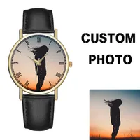 

Sublimation Watch Make Your Own Design Watch Women Genuine Leather Blank Sublimation Watches OEM