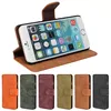 Retro & Business Style Stand Design Smart Phone Wallet Leather case for iphone 6 6 plus & for samsung galaxy s5 s6 s6 edge
