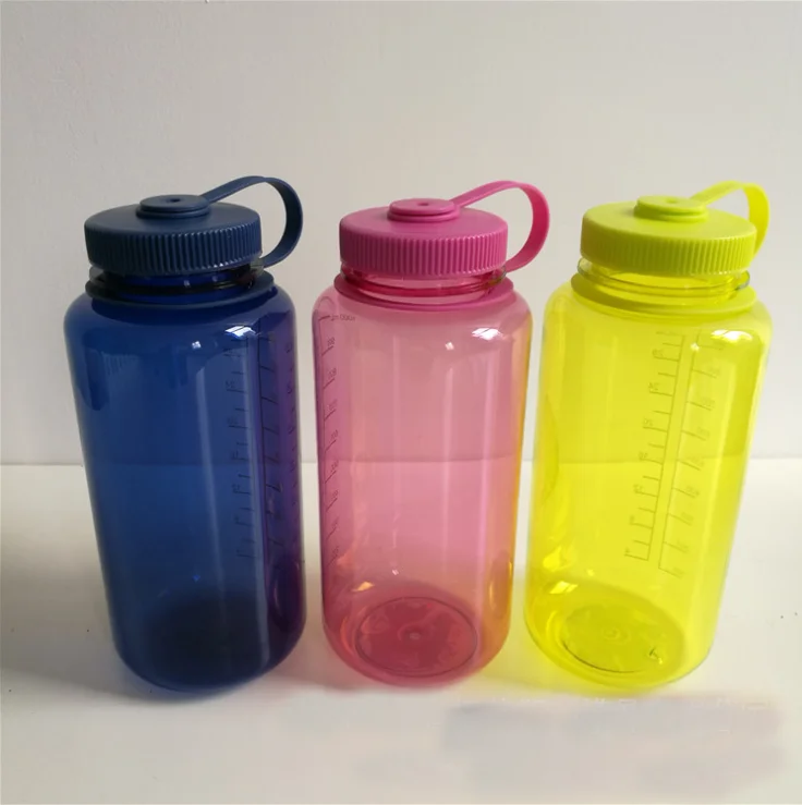 Bpa Free Food Grade Water Tritan Bottle With Wide Mouth Lid 1000ml ...