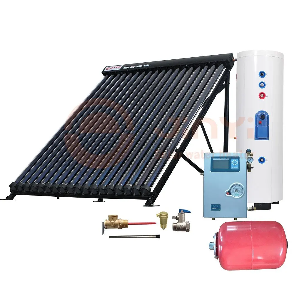 Solar Keymark En12976 Certified Pressurized 150l To 400l Split Solar