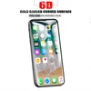 6d tempered glass in screen protector for ix xr xs max 5d full screen protector for i8plus curved full cover i7 6plus i6