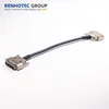 Metal Case D-sub 25p plug to plug Connector Cable Assembly