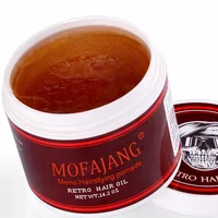 

Professional Hair wax men styling OEM Supported Hair Pomade Strong Hold Hair Clay
