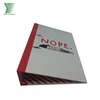 Rigid cardboard custom stationery file folder 2 hole ring binder file folder a4