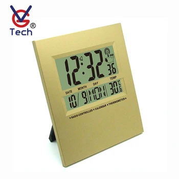 Clock Wall With Temperature Display Radio Controlled Clock Wall With Temperature Display