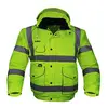 OEM wholesale work wear 300D poly-Oxford PU coated outdoor rain jacket