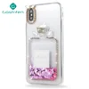 Luxury perfume quicksand mobile covers Diamond bling phone case for LG G7 THINQ