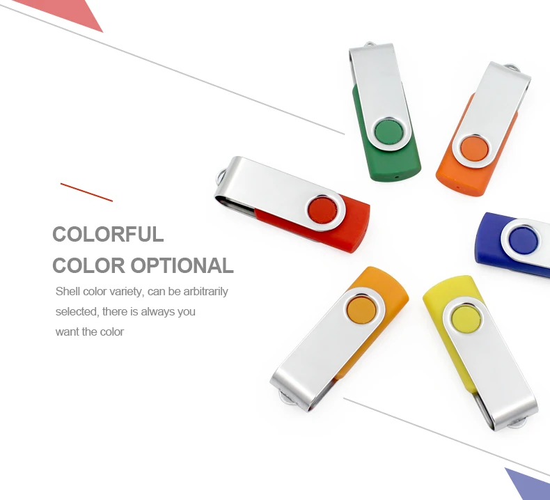 2019 Hot-selling Promotional 1gb 2gb 4gb 8gb 16gb 32gb 64gb bulk swivel usb flash drive/stick/pen drive with logo Customized - ANKUX.COM