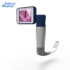 Medical anesthesia reusable video laryngoscope with LCD display