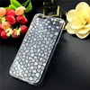 Drill stone glossy TPU soft rubber lining cases for iphone 6 6s Riverstones cases