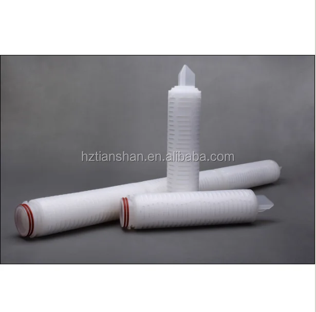 
Factory supply Pharmaceutical grade 10 inch Air and Nitrogen PP filter with 25 adapter for gas filter 