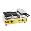 New Condition stainless steel pineapple taiyaki waffle maker ice cream cone waffle maker