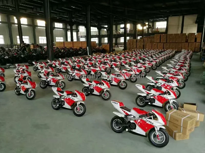 49cc Pull Start Children Mini Super Pocket Bike PW4901