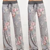 2018 Fashion Women's Drawstring High Waist Super Soft Stretch Comfy Wide Leg Pants S-3XL