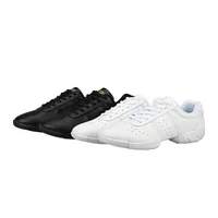 

New model women dance shoes sports white&black cheer leading shoes campus aerobics shoes size 28-44