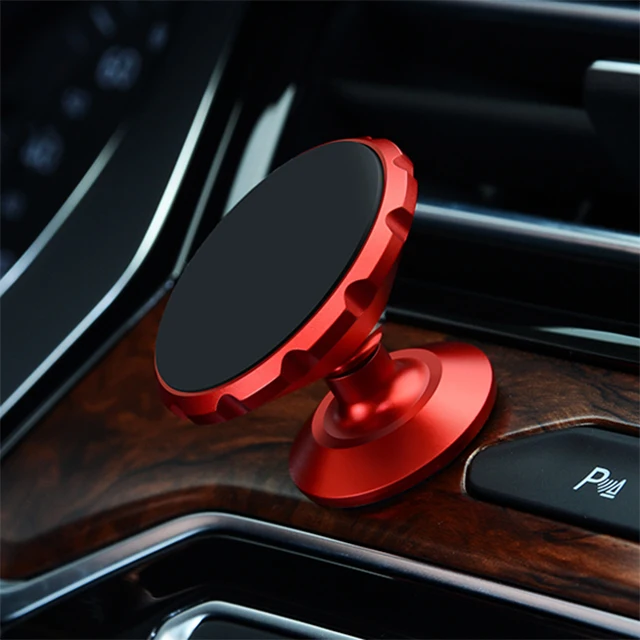 

Wholesale 360 degree universal car 3M sticky dashboard mount magnetic car phone holder, Multi-color optional