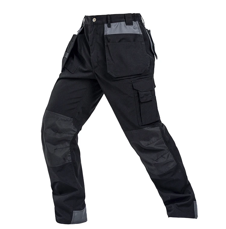 Tongyang Men Working Pants Multi-pockets Wear-resistant Worker Mechanic ...