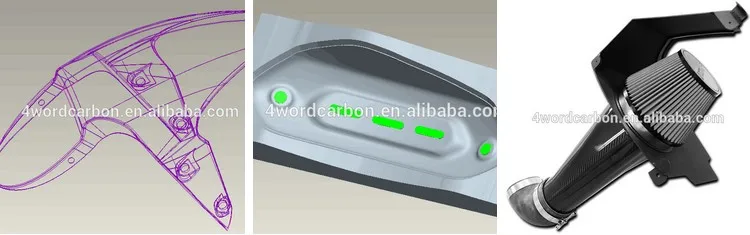 Quality carbon fiber motorcycle parts 3k carbon fibre instrument cover for Ducati Monster 696 796 1100