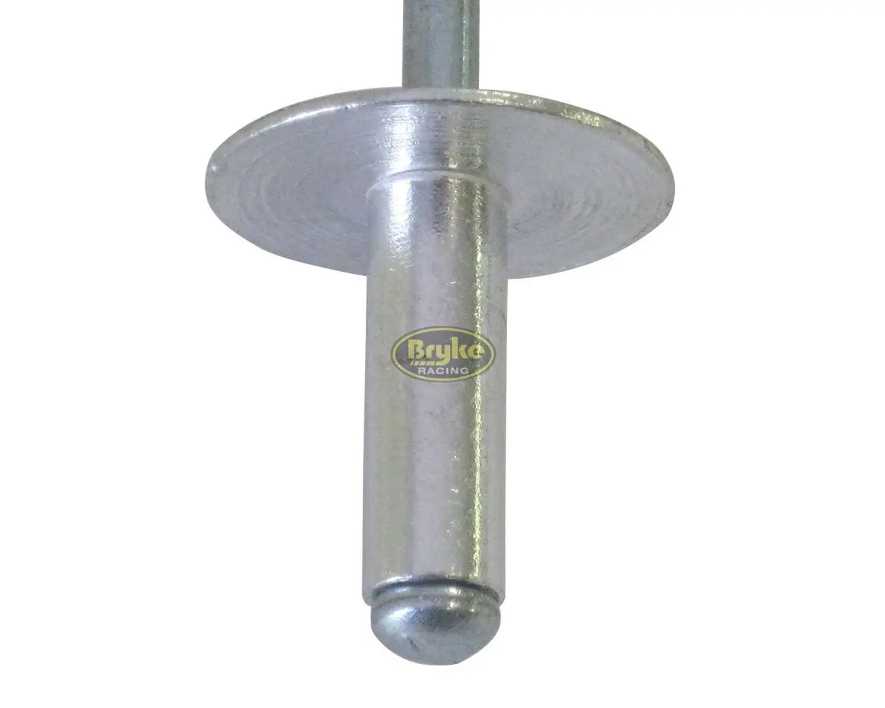 Large Head Mill Rivets Pop Rivet 50ct 3/16" Racing Fasteners IMCA USMTS Bryke Fasteners