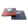 Hot Selling 3/5/6 Ring a4 a5 a6 Clip Binder Folder Leather Folder with Custom Logo for Promotion