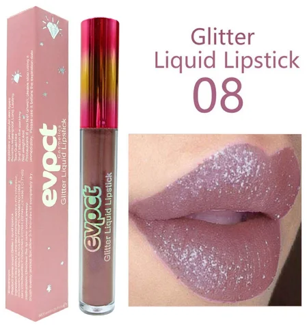 

Wholesale Factory Private Label Shiny Lipstick Glitter Lip Gloss Drop Shipping, Multicolor