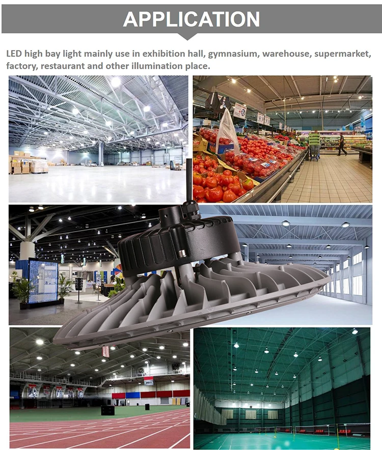 High quality best price ip65 waterproof 100w 150w ufo led high bay light