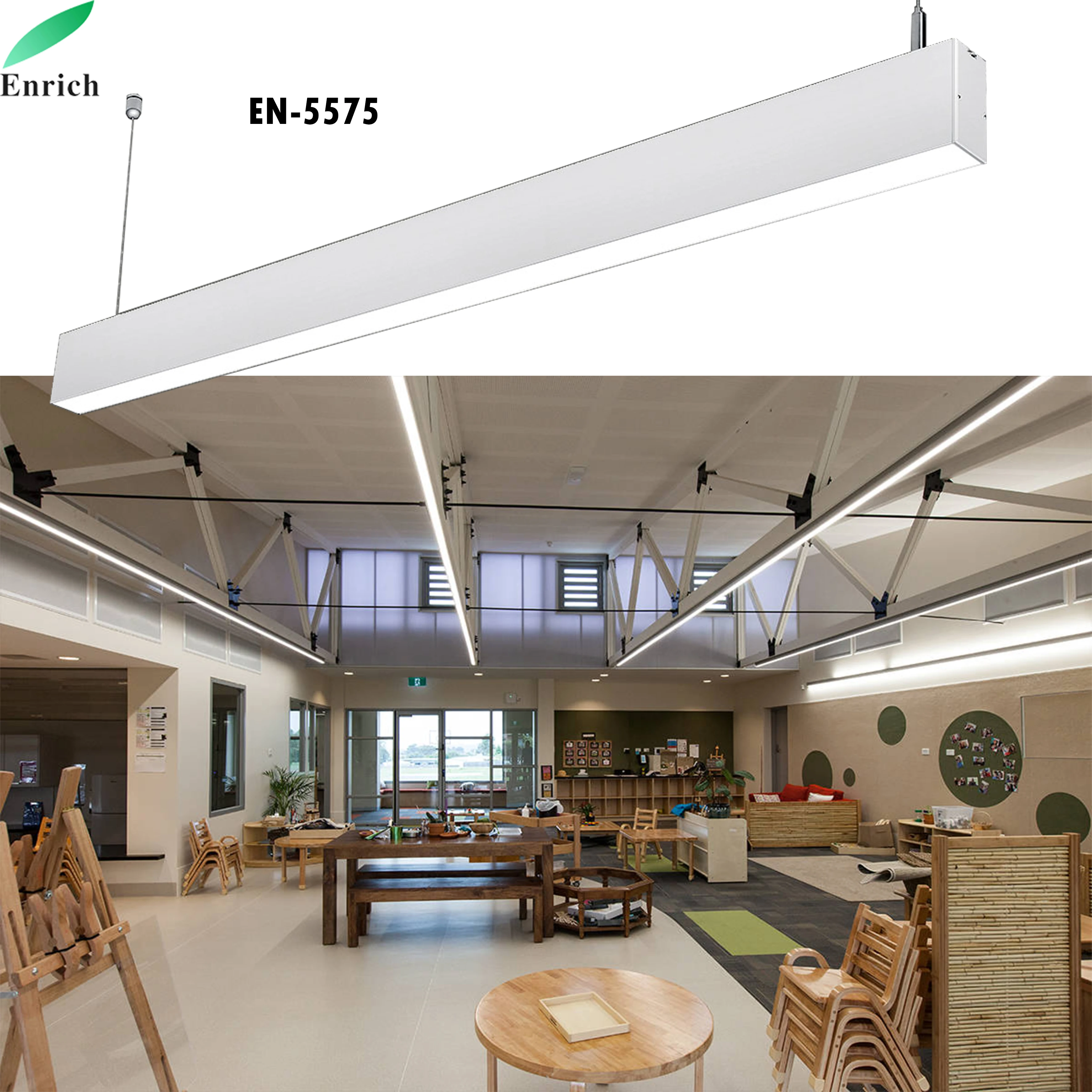 Venta al por mayor iluminación colgante lineal-Compre online los