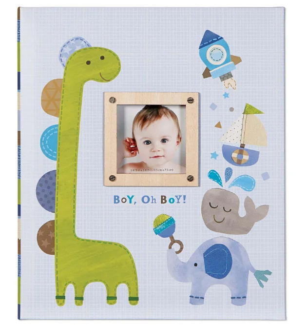 
Hardcover baby memory book printing sewing hard cover book 
