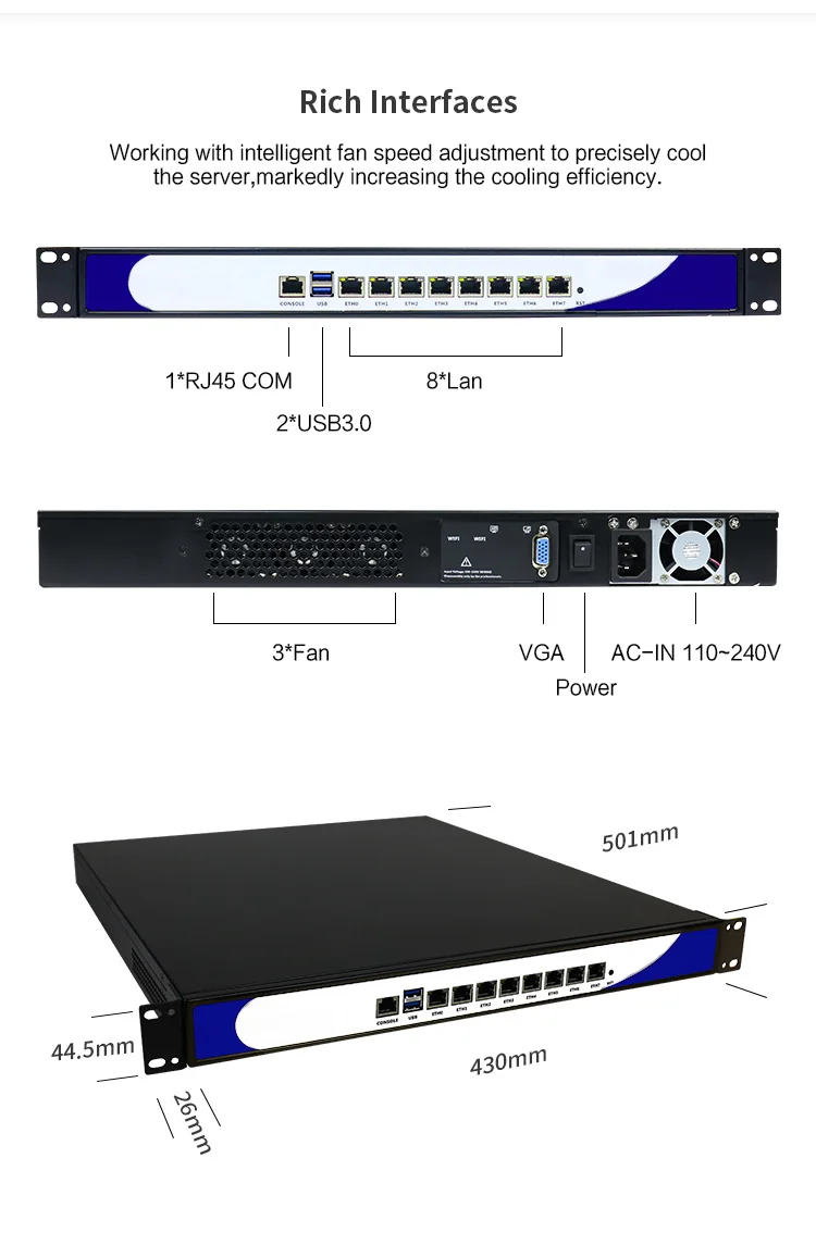 AES-NI Firewall Server
