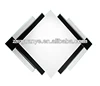 New launch modern unique All Handmade black and silver decorative Wall Mirror for home