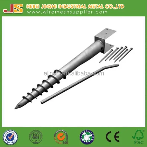 Fence Pole Galvanized Heavy Duty Ground Anchor Buy Anchors And Screws,Ground Screws Ground