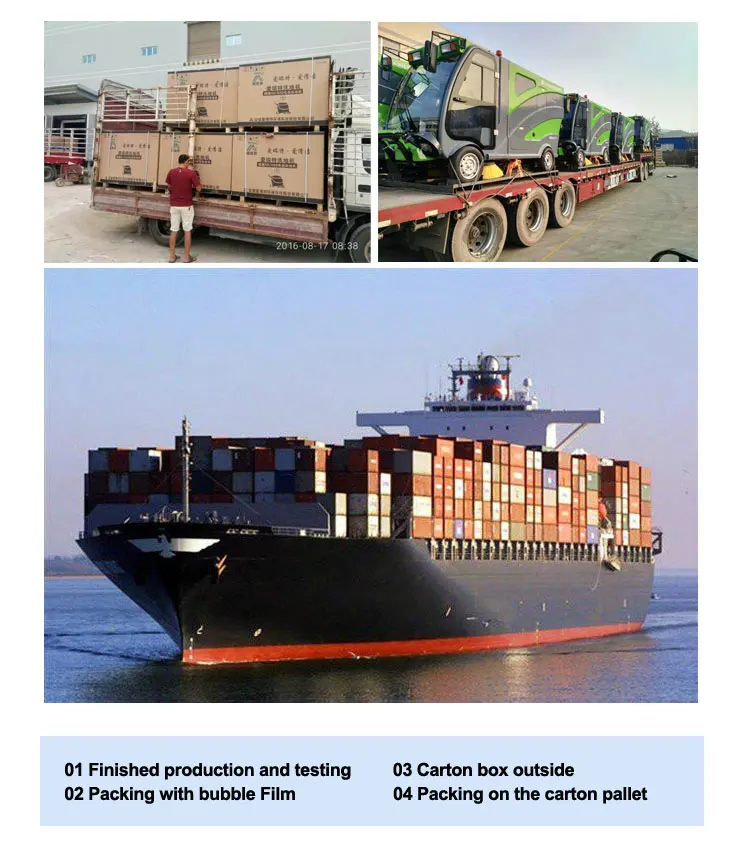 Street Sweeper Vehicle