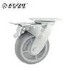 Various kinds of heavy duty double brake tpr castor wheel sizes manufacturers