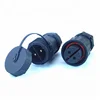 IP67/65 Bayonet crimp plug socket 2 pin connector
