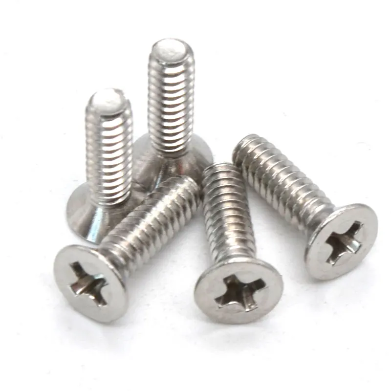 
Stainless steel cross recessed countersunk head screws 