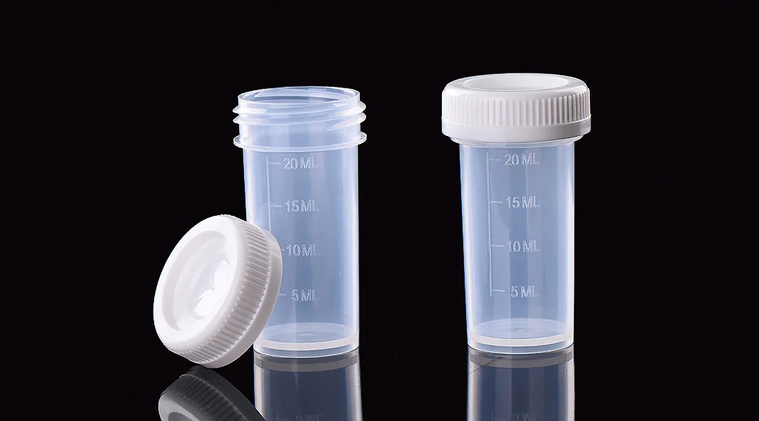 30ml Vacuum Specimen Measuring Cup Test Bottle For Urine