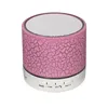 Hot sell microlab wireless speaker with fm radio , V4.0+EDR speaker with led light for car .fashion led light speaker.