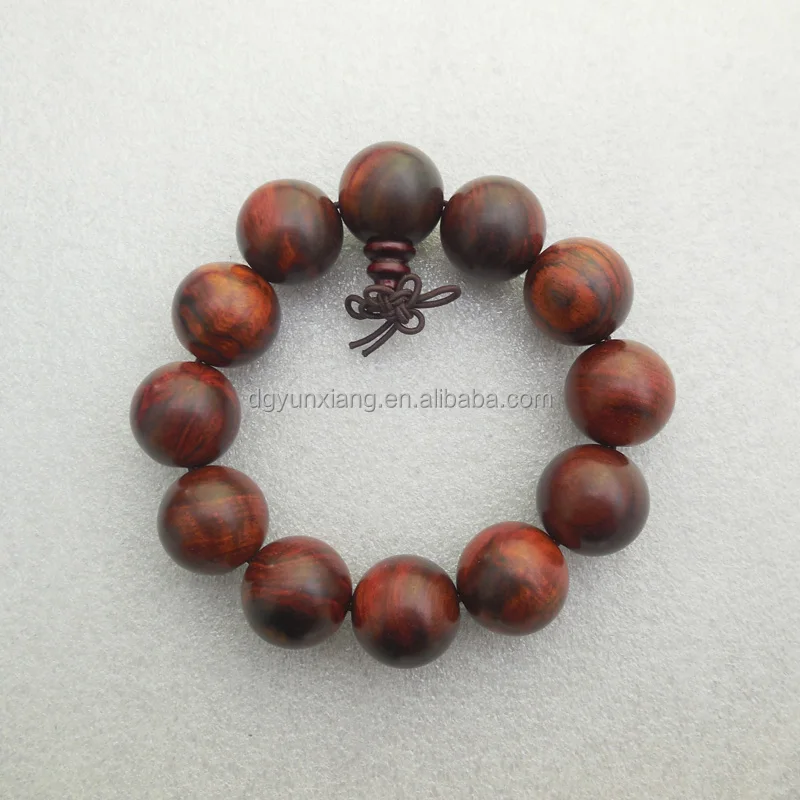 Chinese culture Bracelet Wooden beads! red wood Hand chain! Hand string
