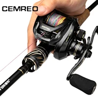 

CEMREO Carbon 2.1m-2.4m Baitcasting Fishing Rod and Reel Combo Set