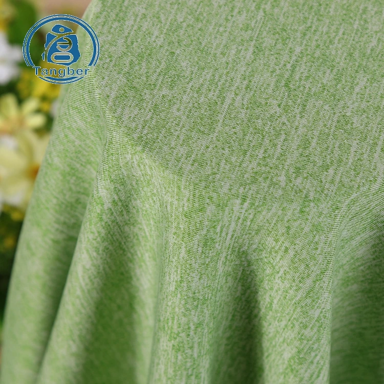 Knitting spandex dty cationic polyester jersey fabric for sportswear and t shirt