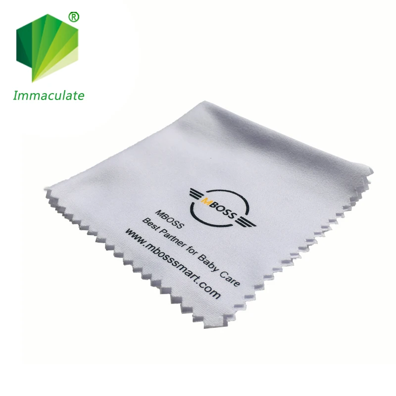 

Custom logo and style microfiber cloth for eyewear, Customized