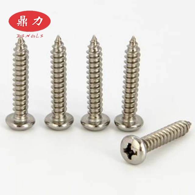 
Carbon steel cross Half round head self drilling screws 