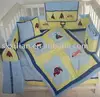 100% cotton twill printing baby crib bedding fancy baby bedding