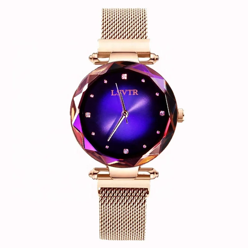 

Shining Star Women Quartz Magnet Wristwatches, 6 colors